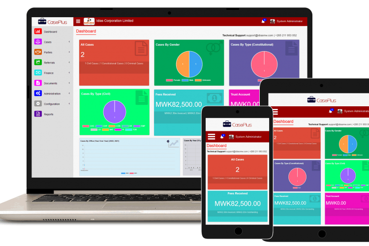 CasePlus, a case management system