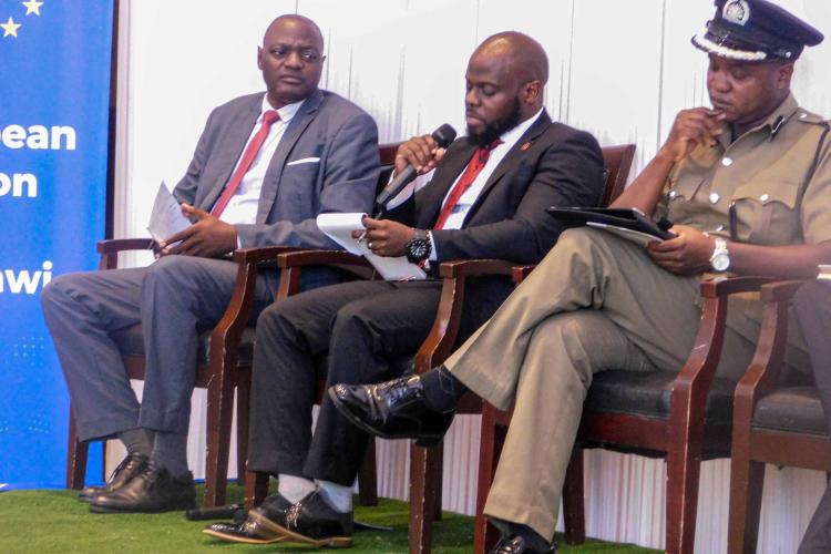 Chamkakala sharing views during panel discussion