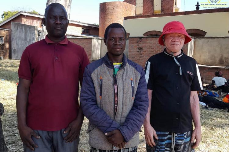 Rashid (in the middle) reunited with his brothers
